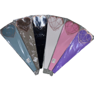 20PCS DIAMOND HEART SINGLE SLEEVE