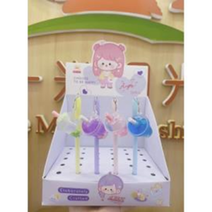 PENDANT PEN MIXED COLORS 30 PCS/BOX [PVC]