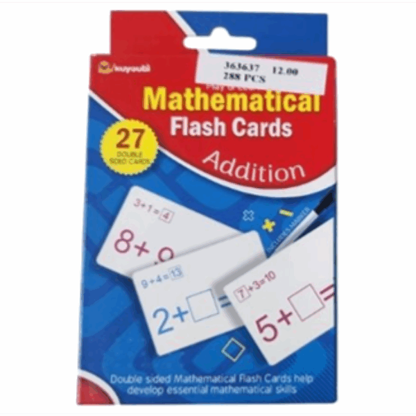MATHEMATICAL FLASH CARDS ADDITION