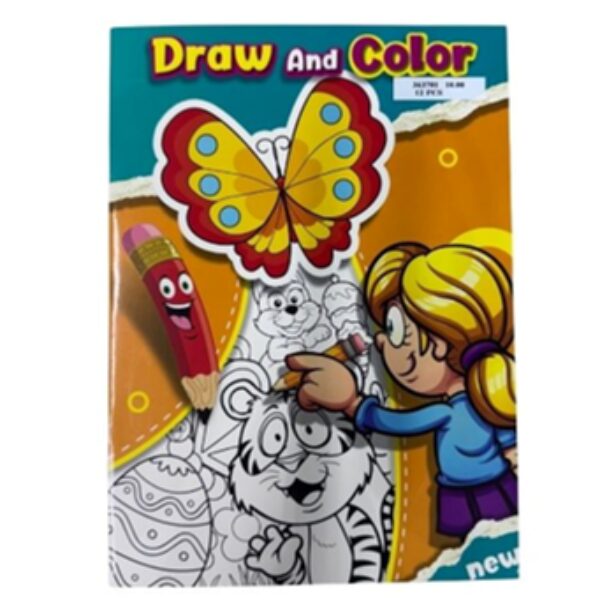 DRAW & COLOR 48 PAGES