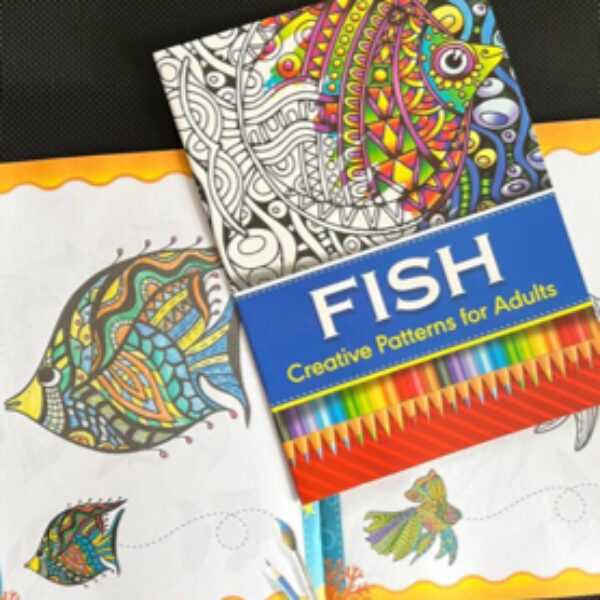 32 PAGE ADULT COLORING BOOK