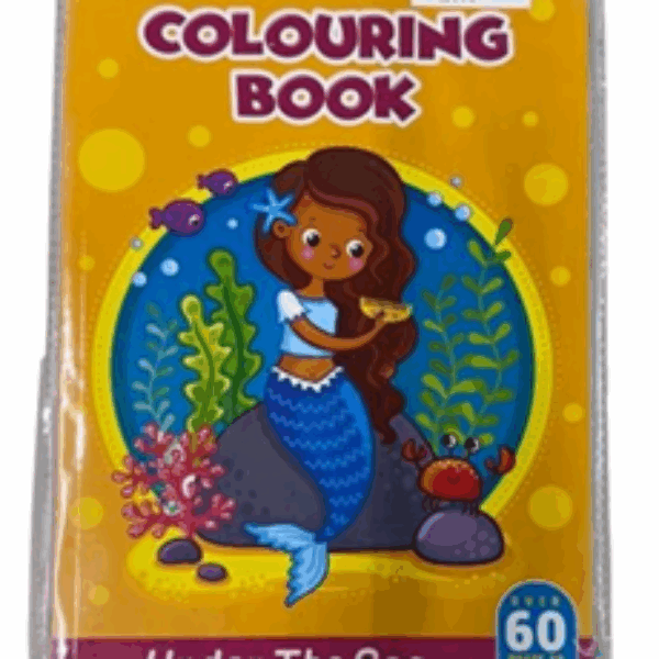 UNDER THE SEA - 20 PAGE COLORING BOOK