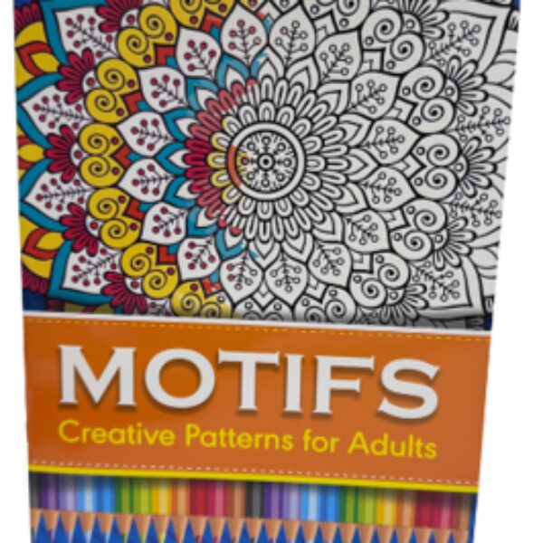 MOTIFS 32 PAGE ADULT COLORING BOOK