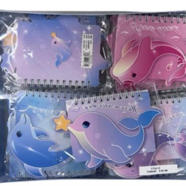 DOLPHIN NOTEBOOK 60 PAGES