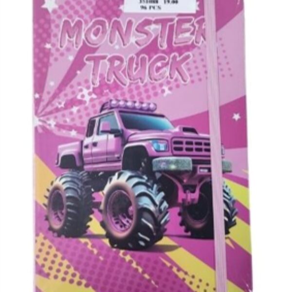 MONSTER TRUCK NOTEBOOK 80 SHEETS