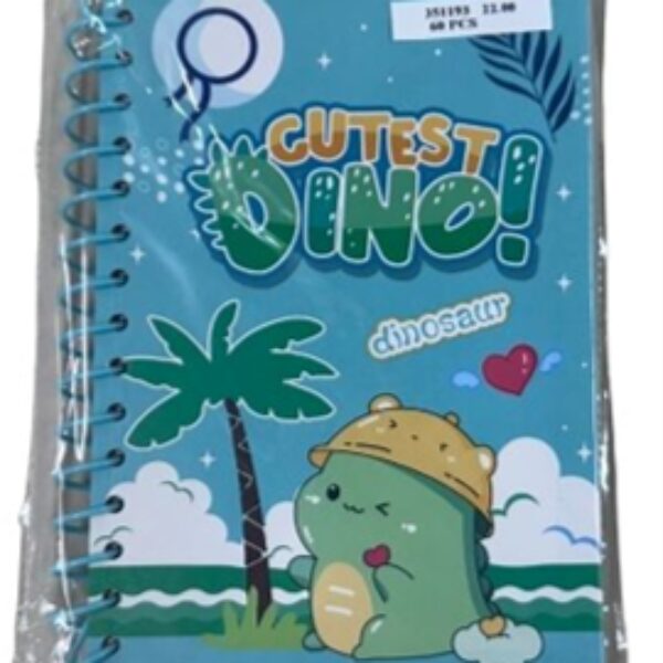 CUTEST DINO NOTEBOOK