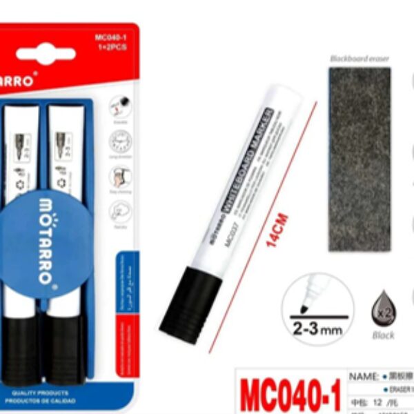 ERASER WITH WHITEBOARD MARKER