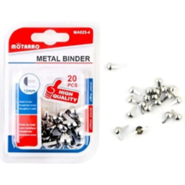 15 PCS METAL BINDER 15MM