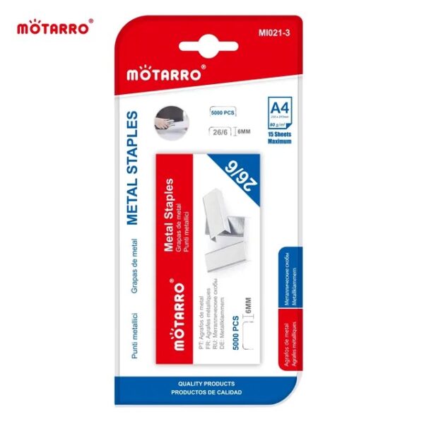 5000PCS METAL STAPLES 6MM