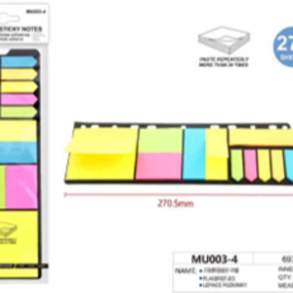 275 SHEETS STICKY NOTES