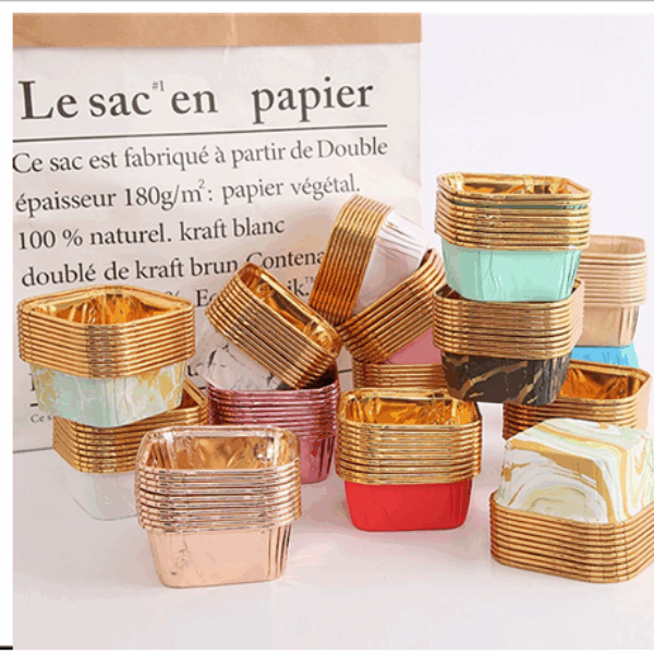 20PCS METALLIC CUPCAKE  HOLDERS