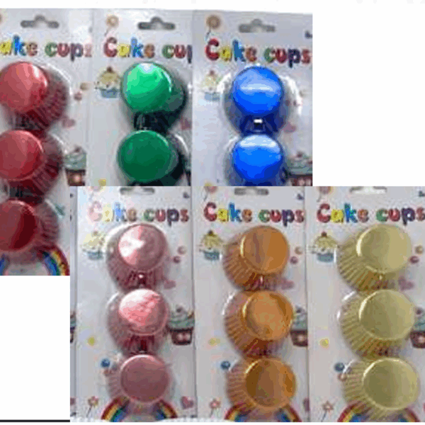 75 PCS FOIL CUPCAKE PAPER